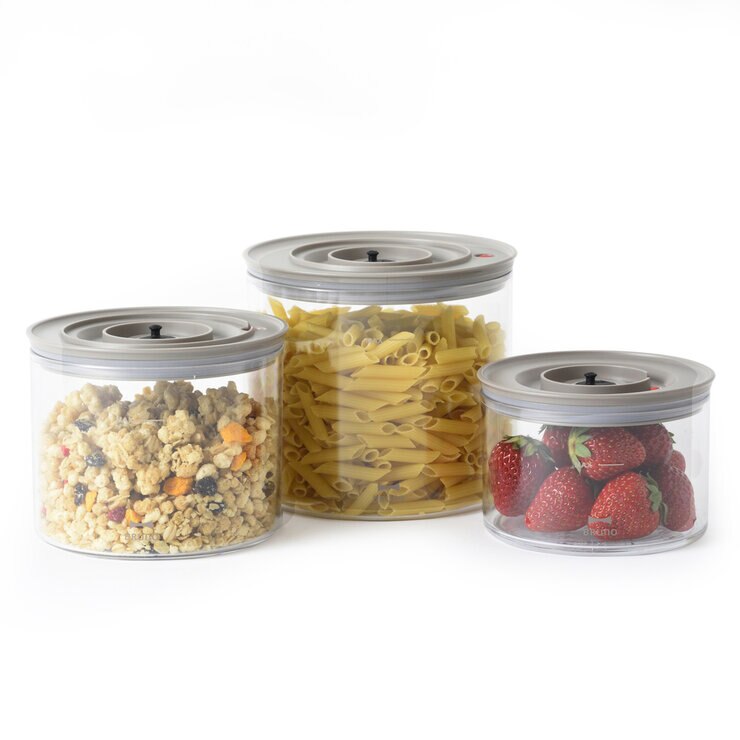 ブルーノ 真空マルチブレンダー用保存容器 S ウォームグレー