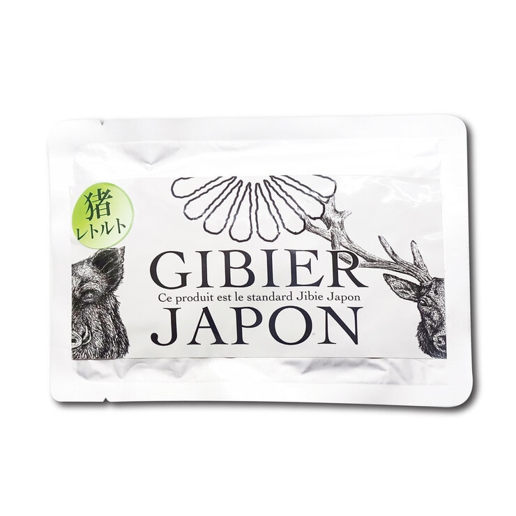 ジビエ猪レトルトパウチ 100g x 10 愛犬用