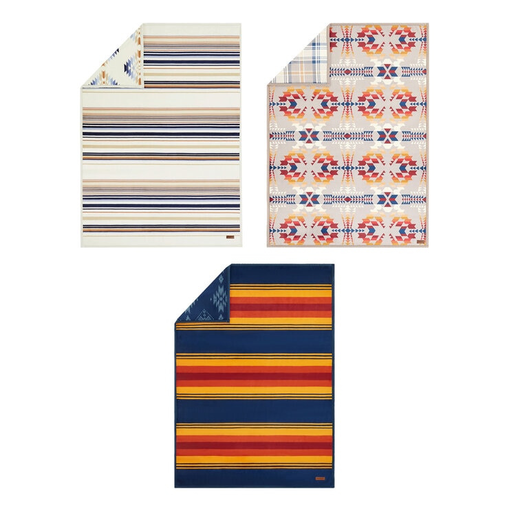 ペンドルトン 大判ひざ掛け リバーシブル 127cm x 177cm