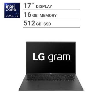 LG ノートPC/gram/17インチ/Core Ultra 5 125H/メモリ 16GB/SSD 512GB/17Z90S-VP55J
