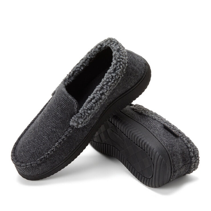 DEARFOAMS メンズ スリッパ ブラック S DEARFOAMS メンズ スリッパ ブラック S