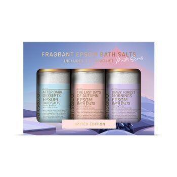 Salts&CO. Winter Scented Gift Pack 1kg × 3種類の香り