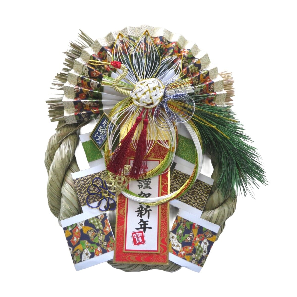 正月飾り 静 佐野厄除け大師祈願済