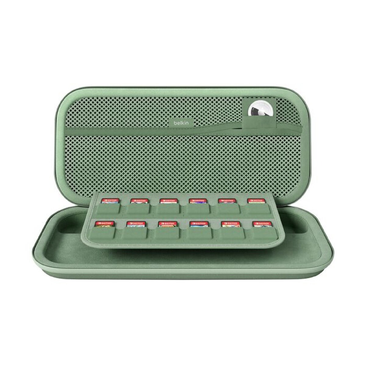Belkin Nintendo Switch2 用 トラベル用ゲームカードケース セージ