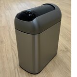 EKO（イーケーオー）アストロスリムセンサー式ゴミ箱10L シルバー