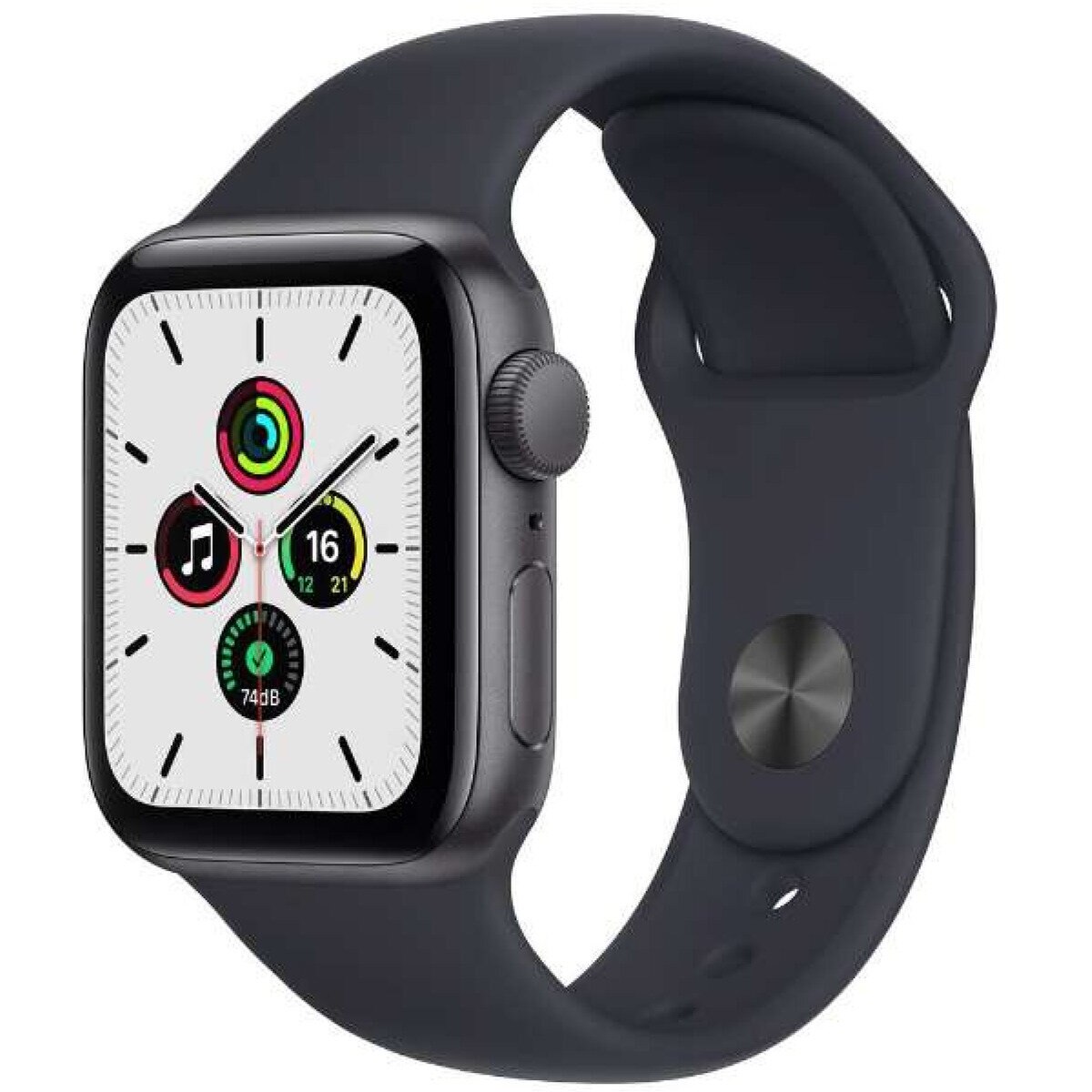 Apple Watch SE GPS 40mm スペースグレイ アルミニウムケース ミッドナイトスポーツバンド |...