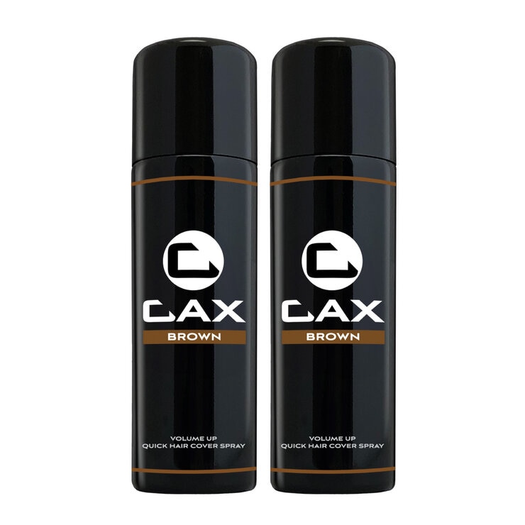 カックス ヘア ボリュームアップ スプレー 100g x 2本入 ブラウン