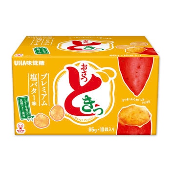 UHA おさつどきっ プレミアム塩バター味 65g × 10袋入り