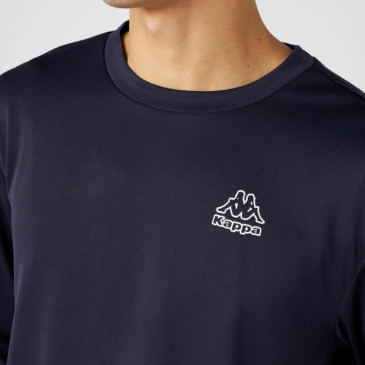 カッパ メンズ 長袖Tシャツ / ネイビー / L カッパ メンズ 長袖Tシャツ / ネイビー / L