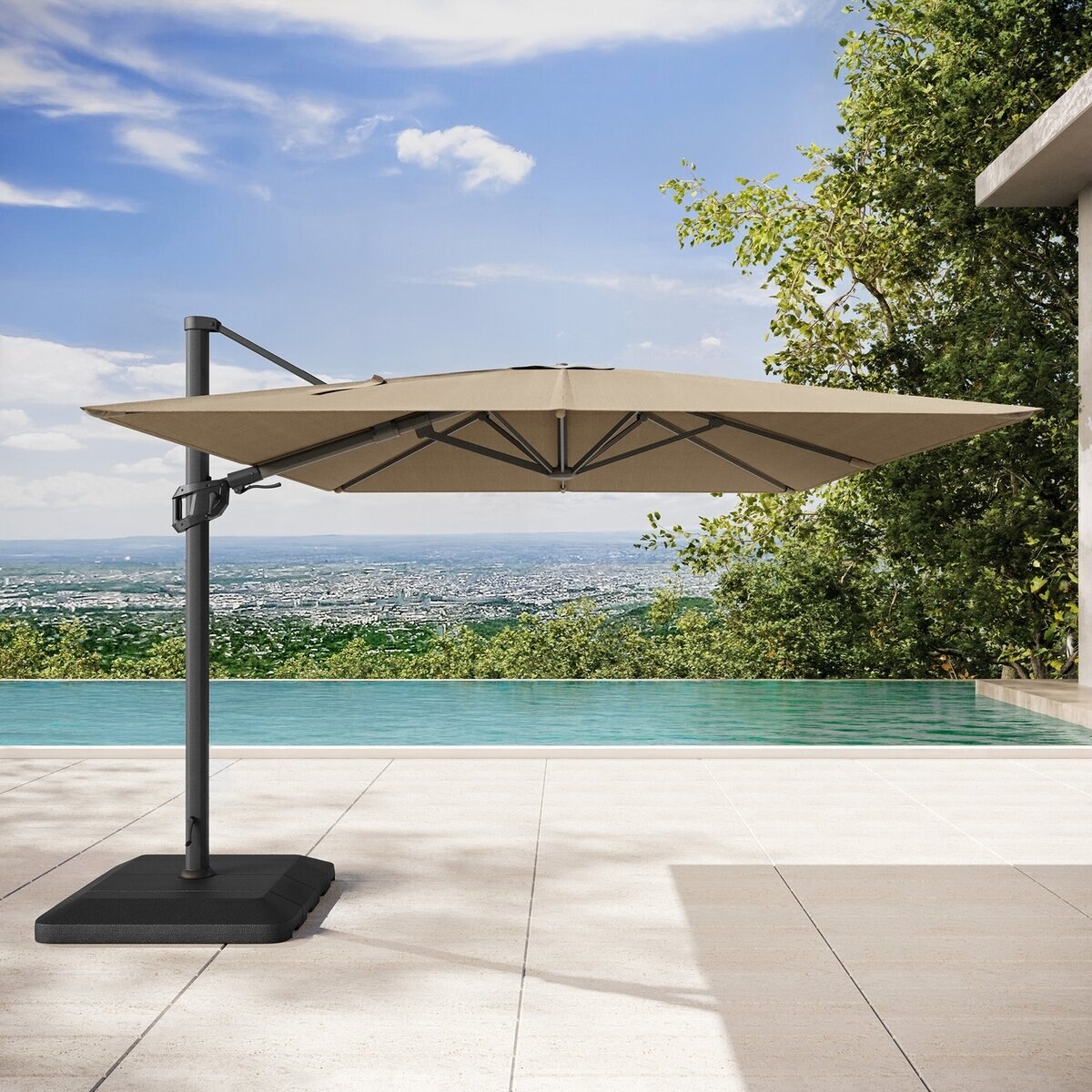 シーズンズセントリー 10x13フィート (約3.0m x 4.0m) ガーデンパラソル シーズンズセントリー 10x13フィート (約3.0m x 4.0m) ガーデンパラソル