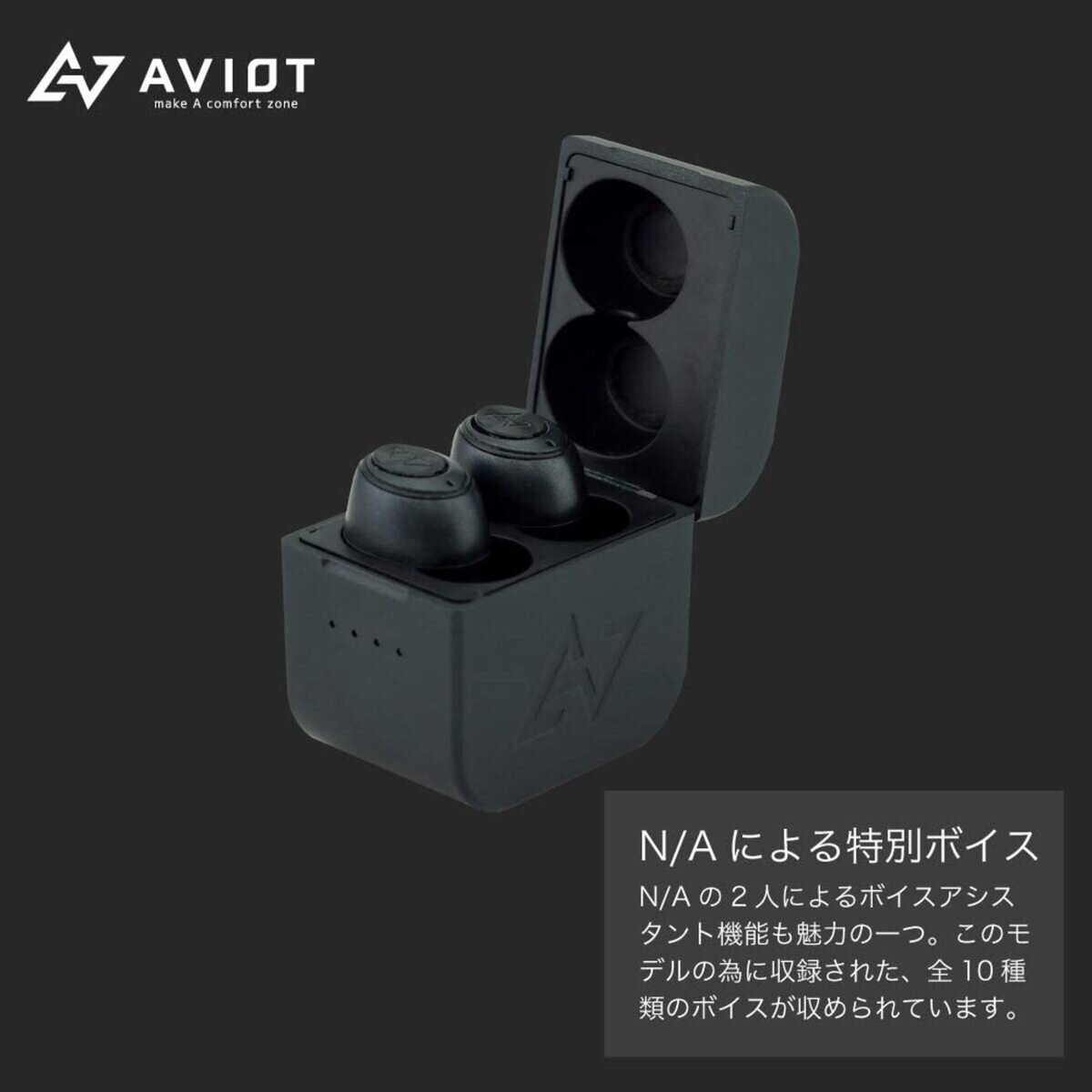 AVIOT 完全ワイヤレスイヤホン TE-D01GV-NA 錦戸亮＆赤西仁モデル