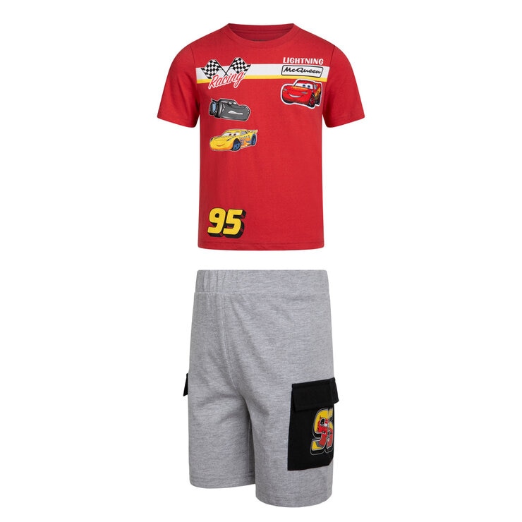 キャラクター キッズ Tシャツ＆パンツセット 4枚組 カーズ 4T
