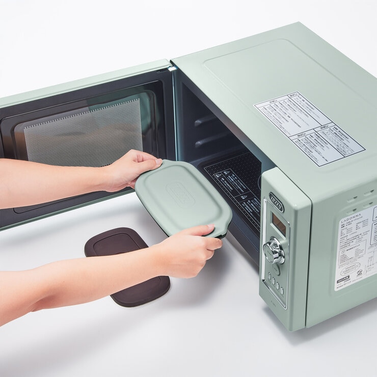 トフィー 電子レンジ用グリルディッシュ 2個セット ペールアクア