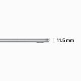 Apple MacBook Air 13インチ 8コアCPU/8コアGPU/Apple M3チップ/16GB/256GB SSD シルバー
