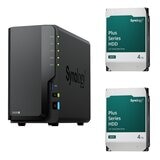 Synology NAS Diskstation DS225+ + HDD 4TB 2台セット
