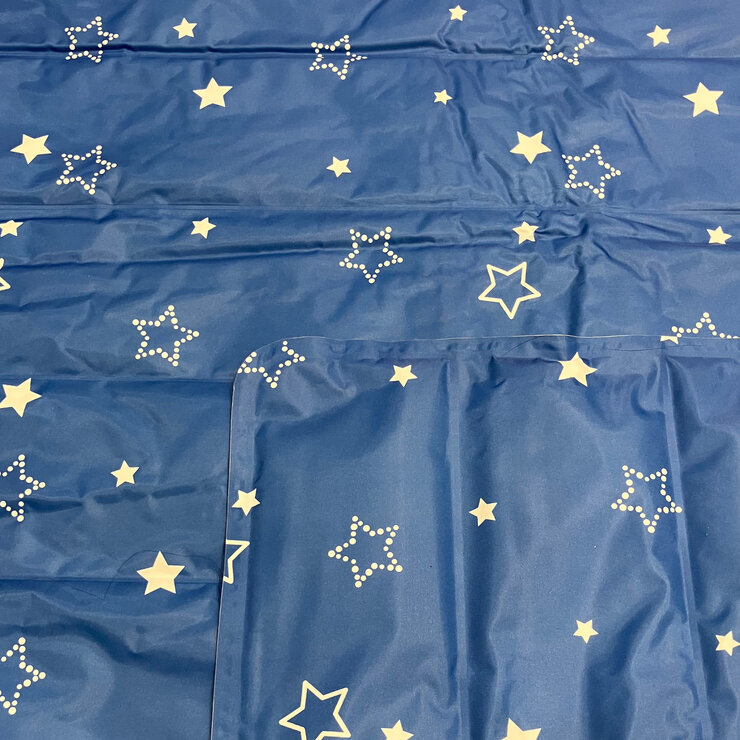 冷感ジェルマット 90cm x 140cm スター ブルー 冷感ジェルマット 90cm x 140cm スター ブルー