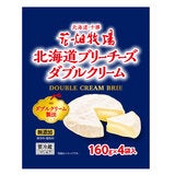 花畑牧場 北海道ブリーチーズ ダブルクリーム 160g x 4