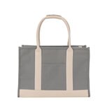 キャンバス トート キャリー L サイズ グレー