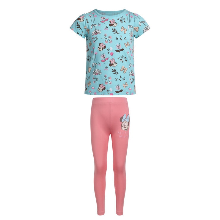 キャラクター キッズ Tシャツ＆パンツセット 4枚組 ミニー 7