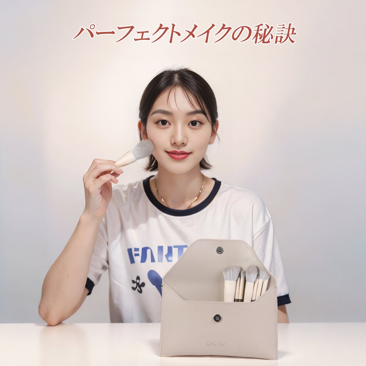 ENERGY メイクブラシ9本セット 芳華シリーズ