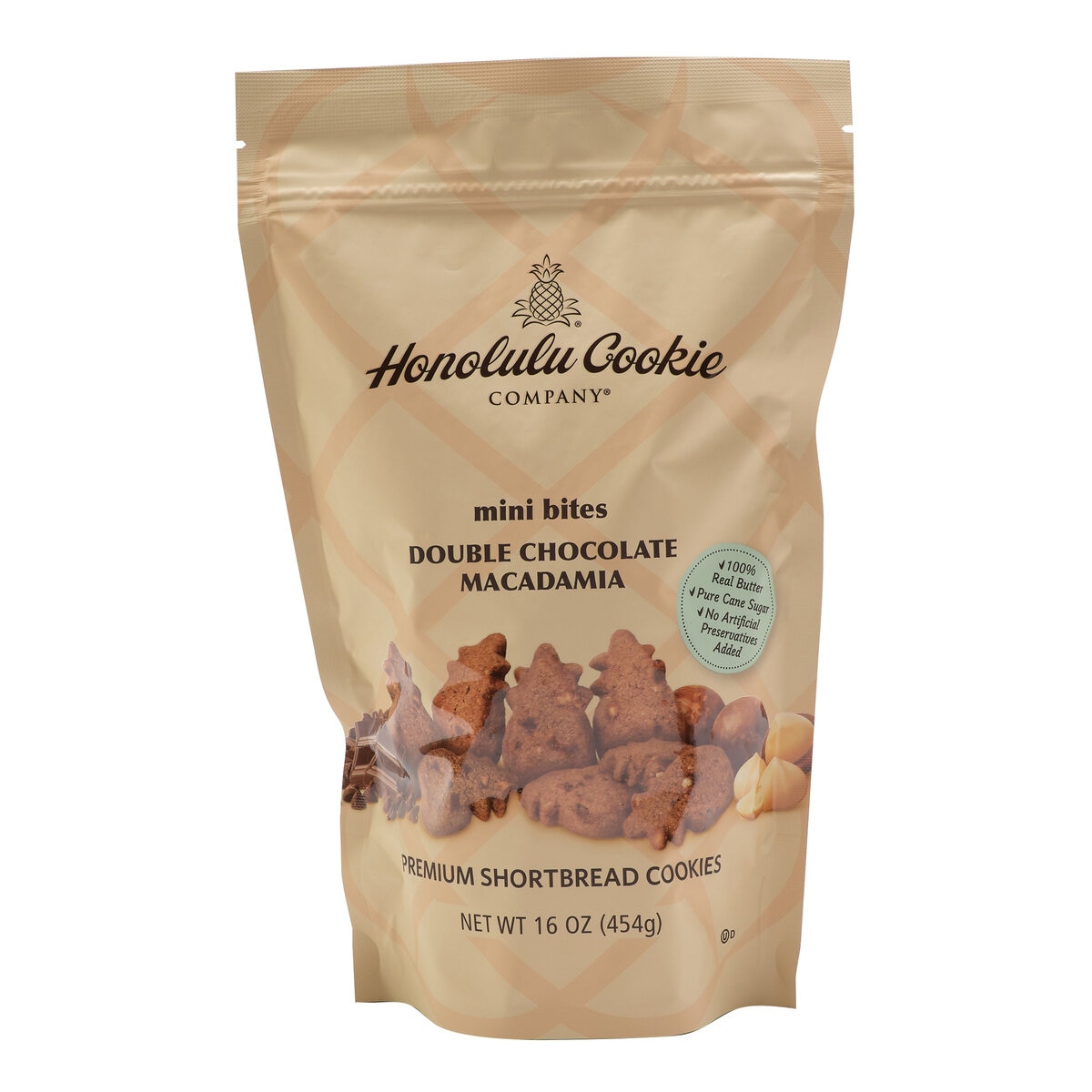 ホノルルクッキー チョコチップマカダミアクッキー 454g×2　Honolulu Cookie Mini Bites Chocolate Chip Macadamia Cookies 454g×2