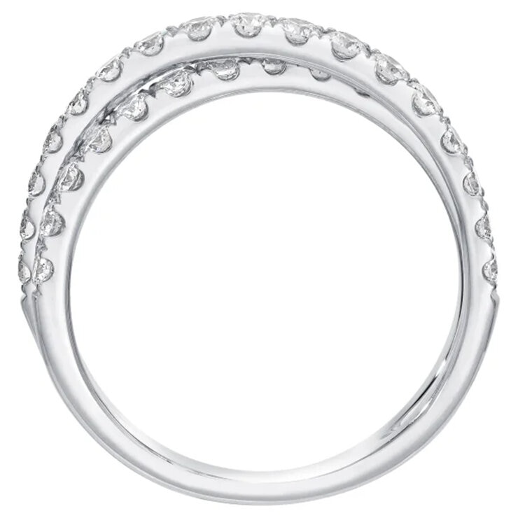 14K ホワイトゴールド 0.90カラット ダイヤモンド リング 14K ホワイトゴールド 0.90カラット ダイヤモンド リング