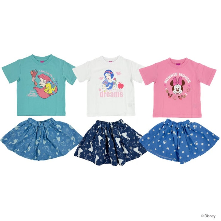 キャラクター キッズ Tシャツ アンド ショーツ 2枚セット