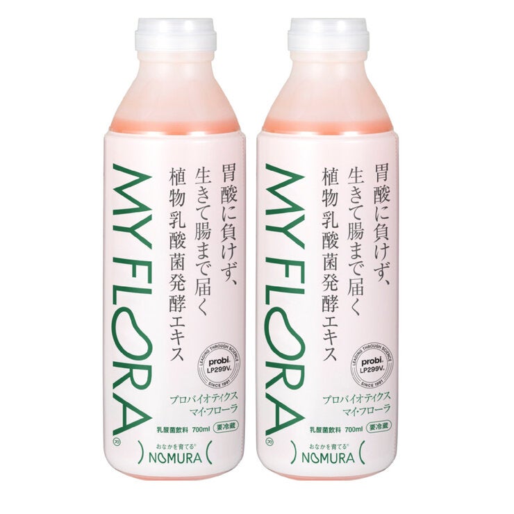 植物性乳酸菌飲料 MY FLORA 700ml x 2本 植物性乳酸菌飲料 MY FLORA 700ml x 2本