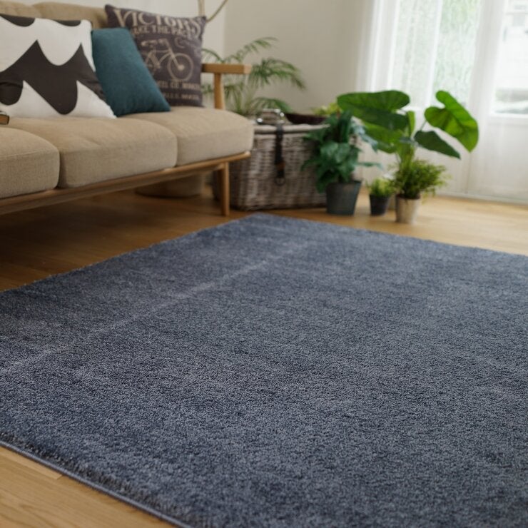 スミノエ アレルブロック 防炎 ラグ イルミエ 261 x 352cm ブルー スミノエ アレルブロック 防炎 ラグ イルミエ 261 x 352cm ブルー