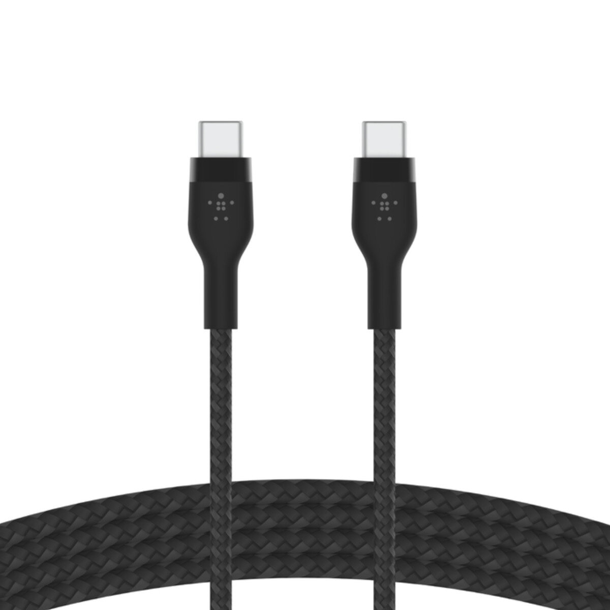 Belkin BoostCharge Pro Flex USB-C to USB-C ケーブル 60W 1m ブラック CAB011BT1MBK