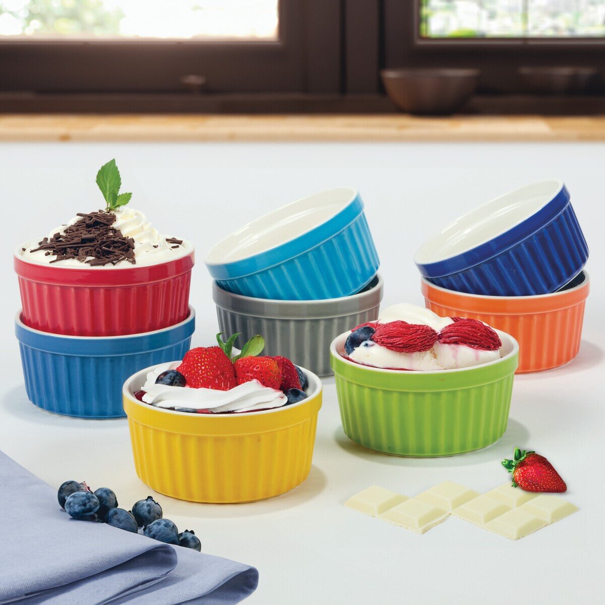 サーティファイド ラメキンボウル 8個