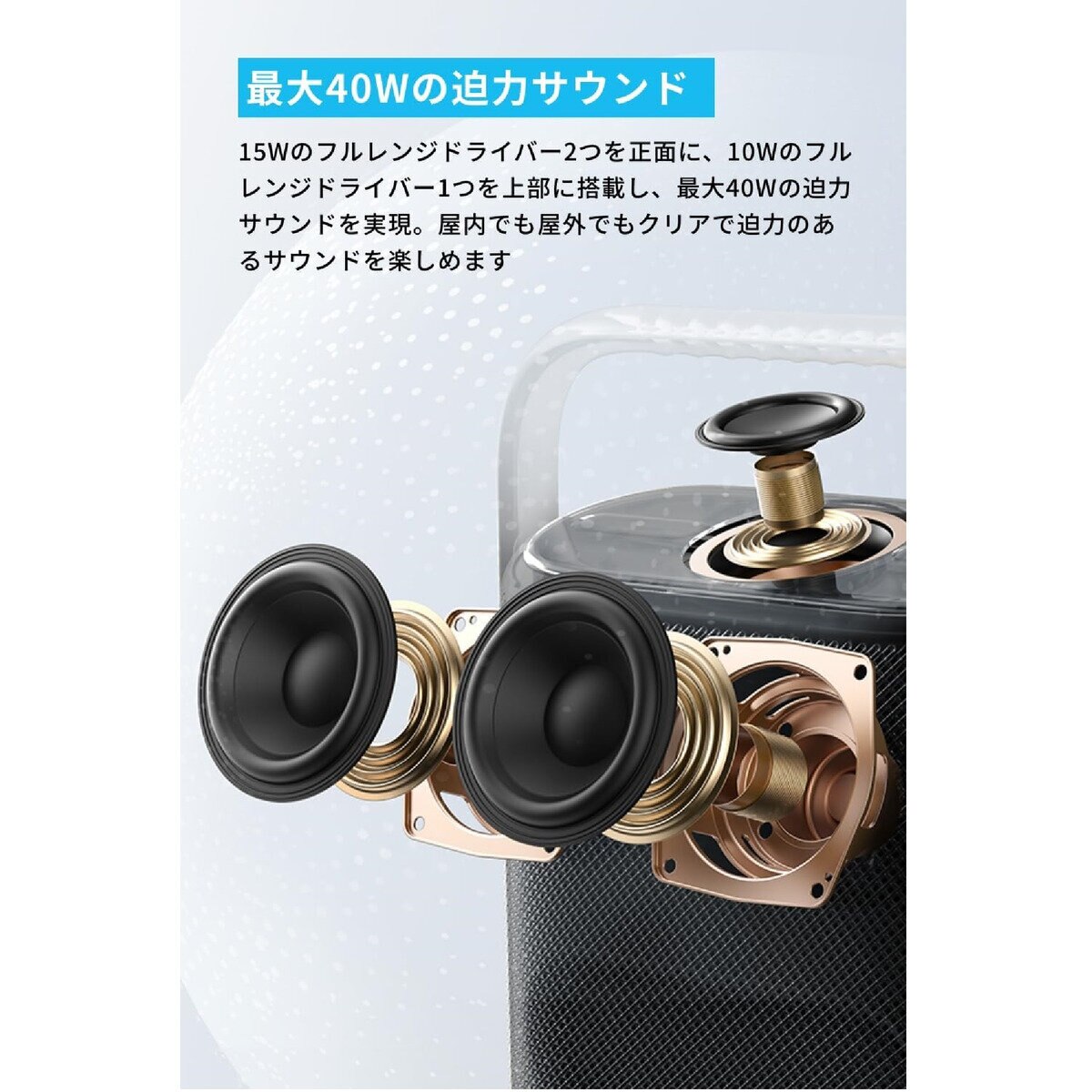 Anker（アンカー）サウンドコア Motion X500 ポータブルHi-Fiスピーカー A3131511