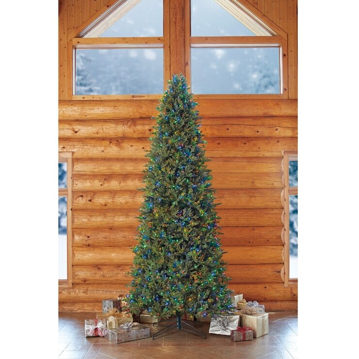クリスマスツリー 電飾付き 約365cm LED 1350球 クリスマスツリー 電飾付き 約365cm LED 1350球
